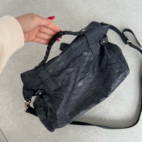 MULBERRY CROC EMBOSSED SATCHEL - Picture 8 of 10